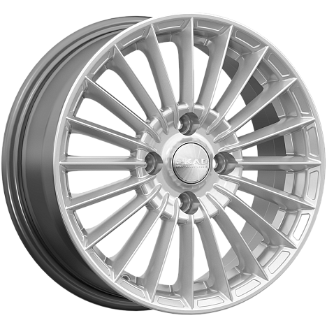 Скад Веритас 6x15/4x98 D58.6 ET38 Серебристый