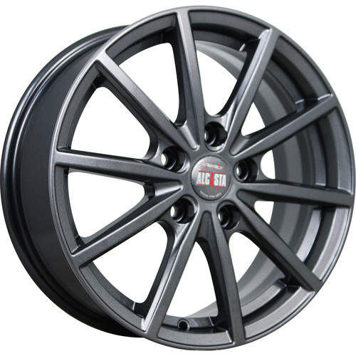Alcasta M61 7x17/5x114.3 D67.1 ET45 Темно-серый цвет с перламутровыми оттенками
