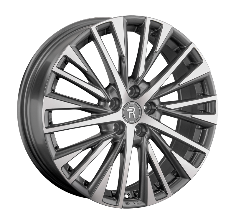 Replay MZ194 7x19/5x114.3 D67.1 ET45 Насыщенный темно-серый полностью полированный