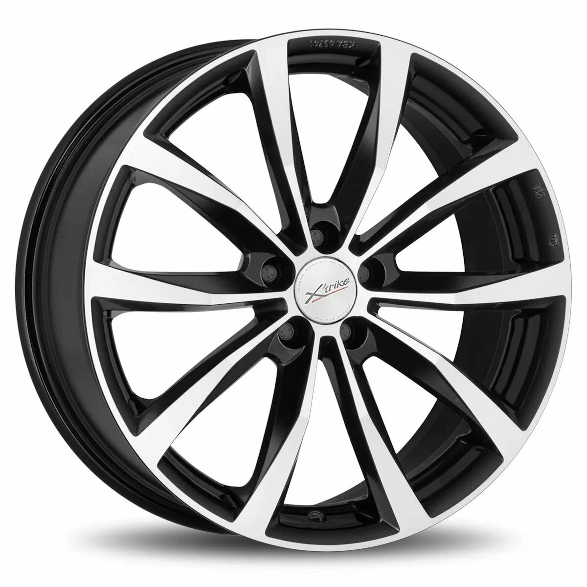 X`trike X-138 7x18/5x108 D60.1 ET33 BK/FP