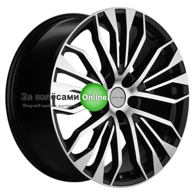 Khomen Wheels KHW2009 (Li 7/9) 8,5x20/5x120 ET45,5 D62,5 Black-FP