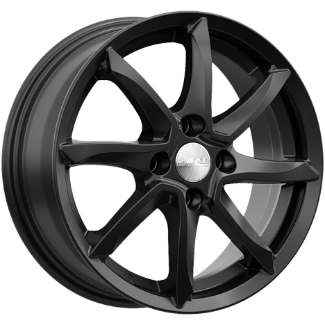 Скад Осака 6x15/4x100 D60.1 ET40 Черный полностью матовый