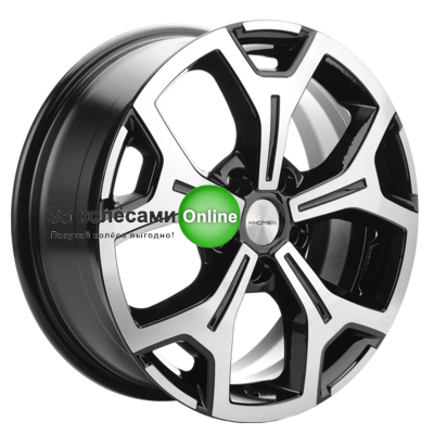 Khomen Wheels KHW1710 (Jolion) 6,5x17/5x114,3 ET37 D66,5 Black-FP