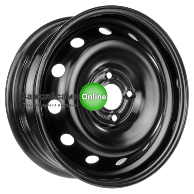 Magnetto 15003 AM New 6x15/4x100 ET46 D54,1 Black Huyndai Solaris / Kia Rio