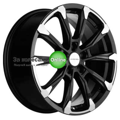 Khomen Wheels KHW1808 (Exeed TXL) 7,5x18/5x108 ET35 D65,1 Black-FP