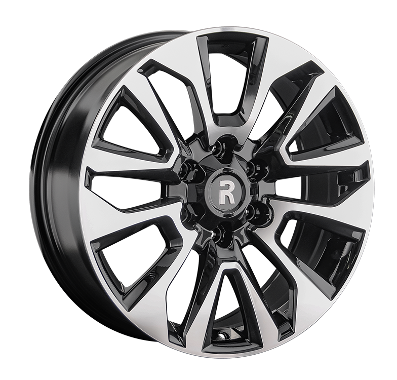 Replay TY447 7.5x19/6x139.7 D106.1 ET25 Чёрный полностью полированный