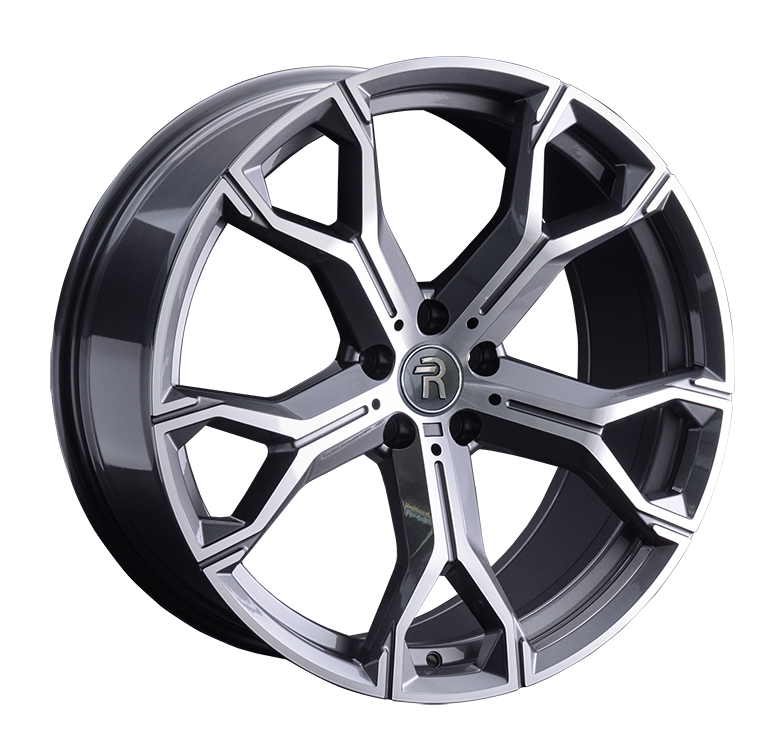 Replay VV245 9.5x21/5x112 D66.6 ET31 Насыщенный темно-серый полностью полированный
