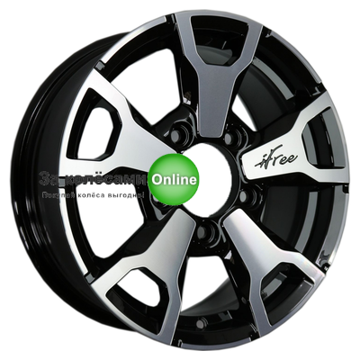 iFree Тайган (КС872) 6x16/5x139,7 ET40 D98,1 Блэк Джек