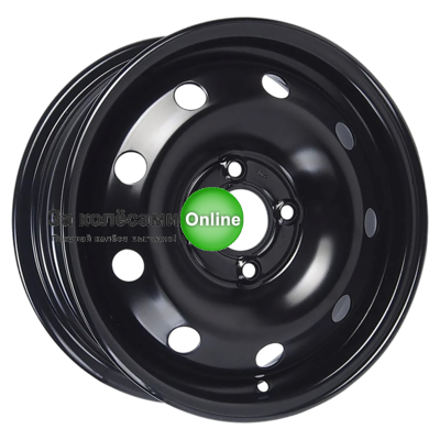 Magnetto 14000 AM 5,5x14/4x100 ET43 D60,1 Black Renault Logan, Sandero