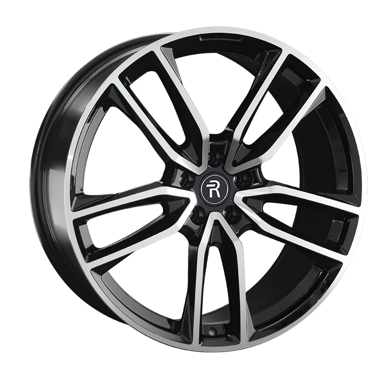 Replay MR321 10x21/5x112 D66.6 ET44 Чёрный глянцевый с полированной лицевой частью