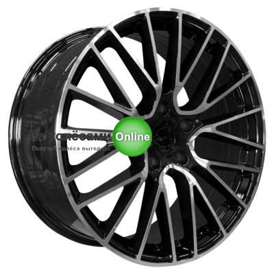 PDW 5413 11x21/5x130 ET58 D71,5 Gloss Black Machine Face ()