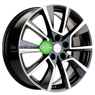 Khomen Wheels KHW1802 (Coolray) 7x18/5x114,3 ET50 D54,1 Black-FP