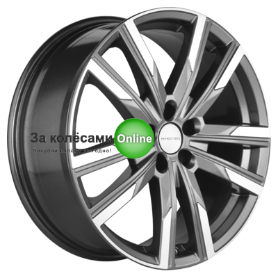 Khomen Wheels KHW1905 (FAW Bestune T77) 7,5x19/5x100 ET28 D57,1 Gray-FP