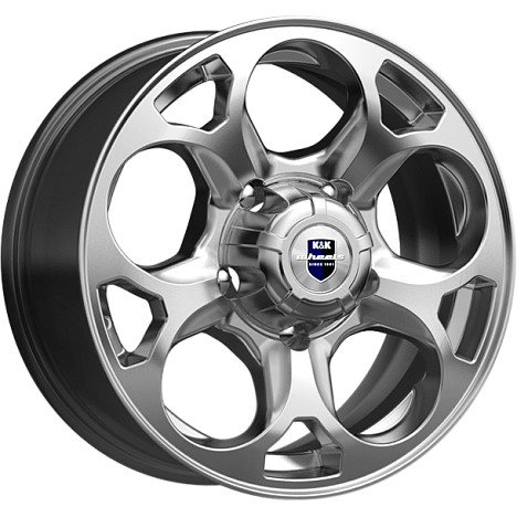 K&K Линкс 7x16/5x139.7 D108.5 ET35 Темно-серебристый