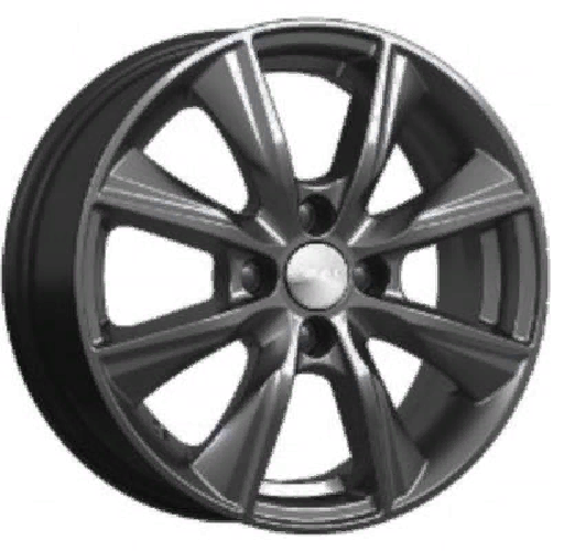 Скад Порту 6x15/4x100 D67.1 ET45 Темно-серый цвет с перламутровыми оттенками