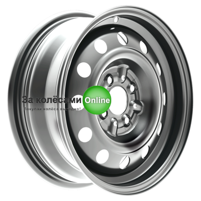 Kronprinz/Accuride Веста 6x15/4x100 ET50 D60 Silver (RZA30452AV) (3,5 мм) 450 кг
