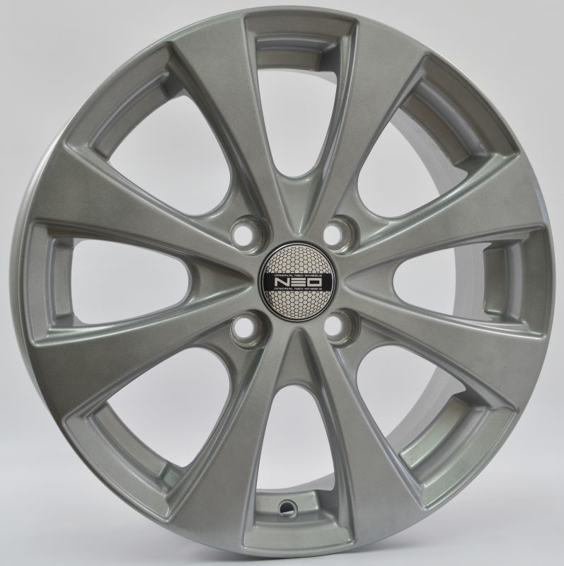 Neo 546 6x15/4x100 D60.1 ET50 Глянцевый серебристый