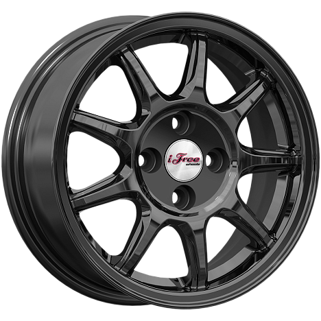 iFree Эвил 5.5x14/4x98 D58.5 ET35 Черный