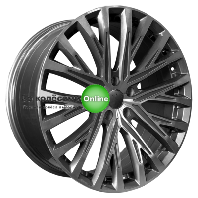 PDW FF2101 9x20/5x112 ET35 D66,45 Gun Metal Machined Face ()