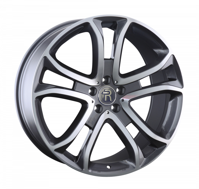 Replay MR208 10x21/5x112 D66.6 ET44 Насыщенный темно-серый полностью полированный