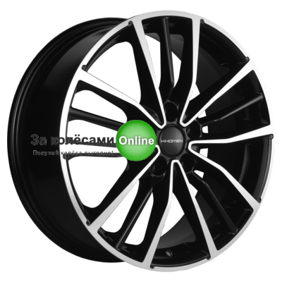 Khomen Wheels KHW1812 (Chery Tiggo 4/Tiggo 7 Pro) 7x18/5x108 ET33 D60,1 Black-FP