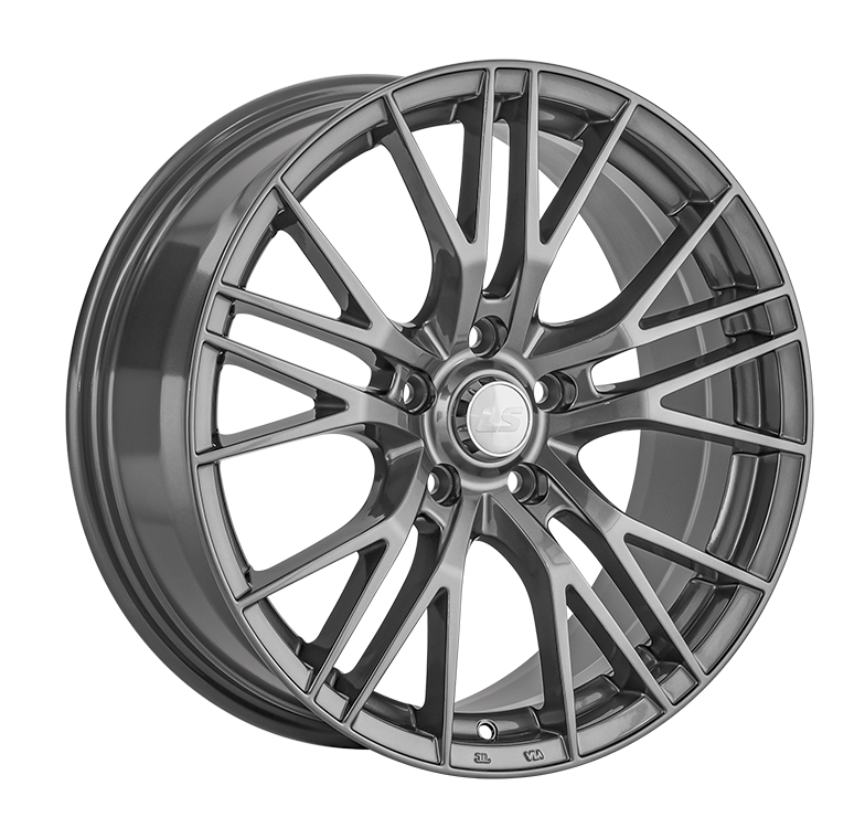 LS 861 8x18/5x114.3 D67.1 ET45 Насыщенный тёмно-серый