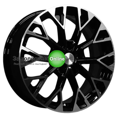 Khomen Wheels KHW1718 (K5/Sonata/Tucson/JAC J7) 7x17/5x114,3 ET48 D67,1 Black-FP