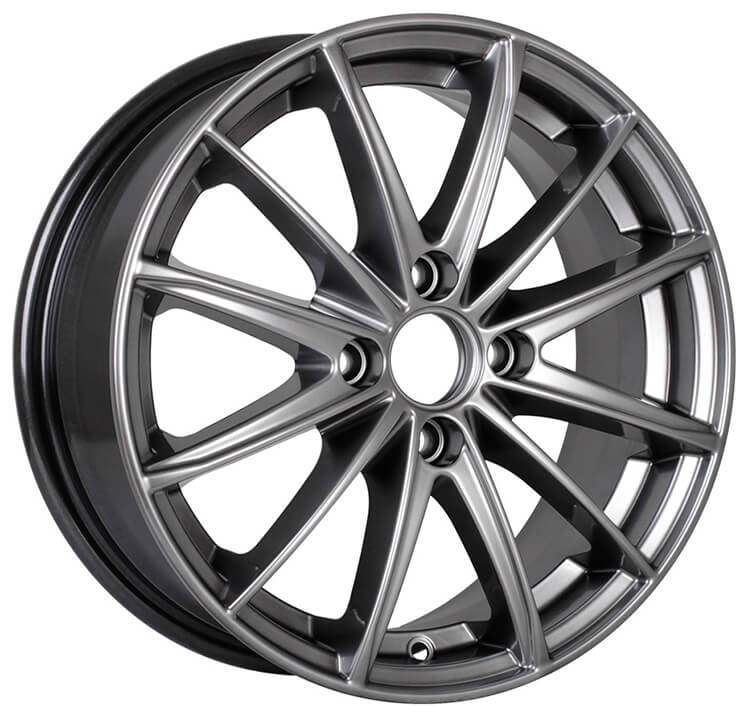 K&K Пойнт Бланк 6x15/4x100 D67.1 ET35 Темно-серебристый