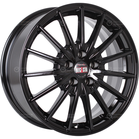 Alcasta M60 7x17/5x114.3 D66.6 ET37 Черный глянцевый