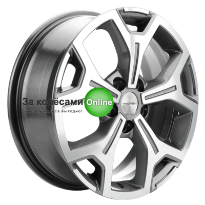 Khomen Wheels KHW1710(2) (VW Transporter) 6,5x17/5x120 ET55 D65,1 Gray-FP