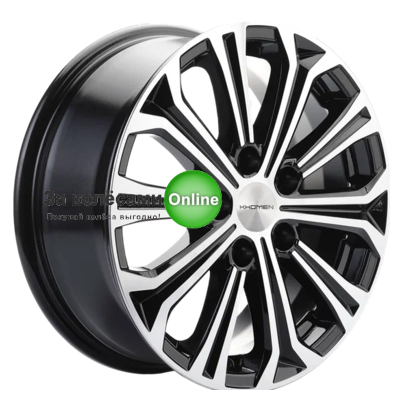 Khomen Wheels KHW1610 (Civic) 6,5x16/5x114,3 ET45 D64,1 Black-FP