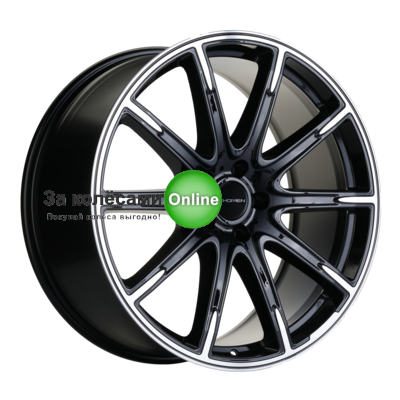 Колесный диск Khomen Wheels KHW2102 (GLS/GLE) 9,5x21/5x112 ET45 D66,6 Black-FP купить в Самаре