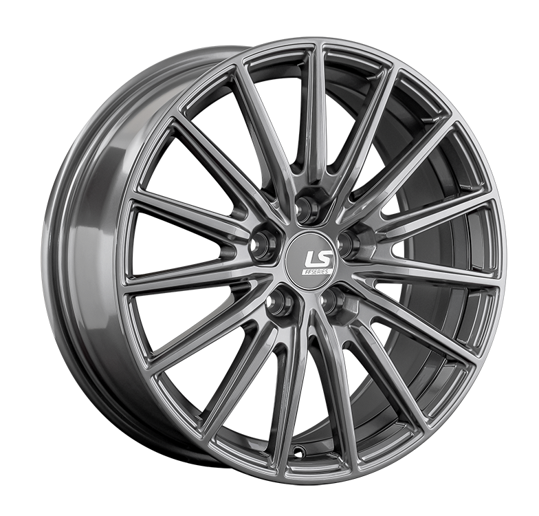 LS RC93 7x17/5x108 D65.1 ET40 Насыщенный тёмно-серый