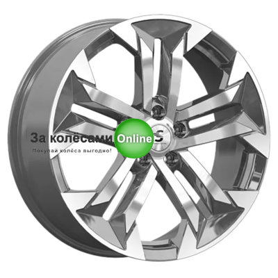 Premium Series КР015 (Haval F7/F7x) 7,5x19/5x114,3 ET40 D64,1 Diamond Gloss Graphite