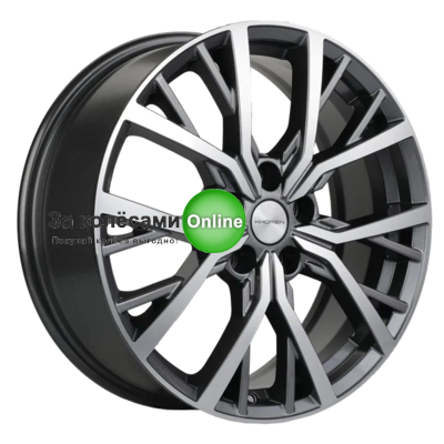 Khomen Wheels KHW1806 (Teana/X-trail/Juke) 7x18/5x114,3 ET45 D66,1 Gray-FP