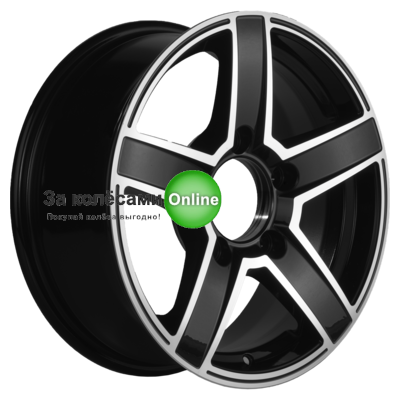Khomen Wheels KHW1614 (Niva 4x4 Bronto) 6,5x16/5x139,7 ET35 D98,5 Black-FP