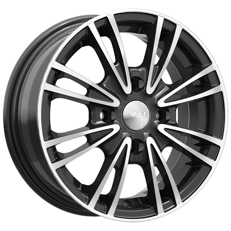 Скад Пантера 5.5x14/4x100 D56.6 ET45 Черный матовый