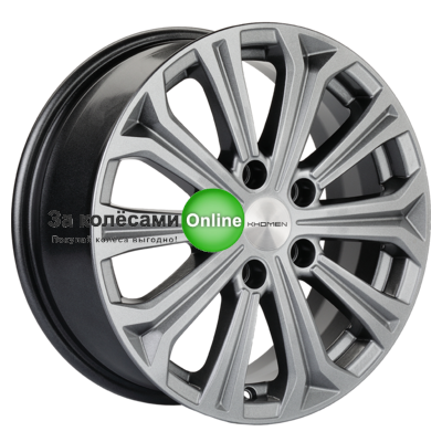 Khomen Wheels KHW1610 (Huyndai/Kia) 6,5x16/5x114,3 ET43 D67,1 Gray