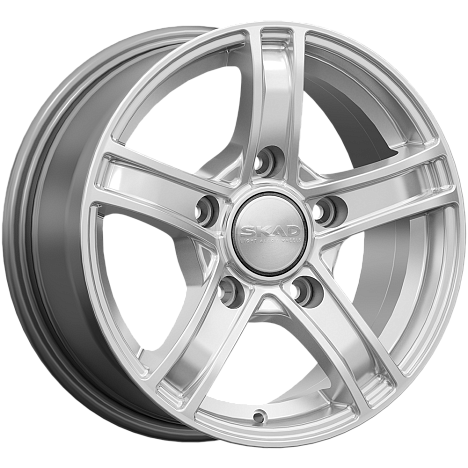 Скад Трофи 6.5x15/5x139.7 D98.5 ET40 Серебристый