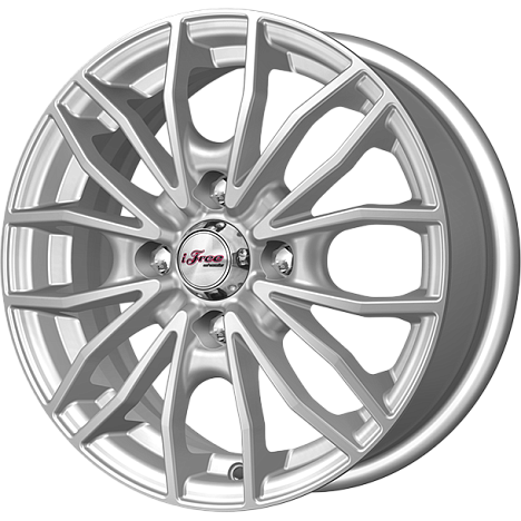 iFree Флайт 5.5x14/4x100 D67.1 ET45 Серебристый