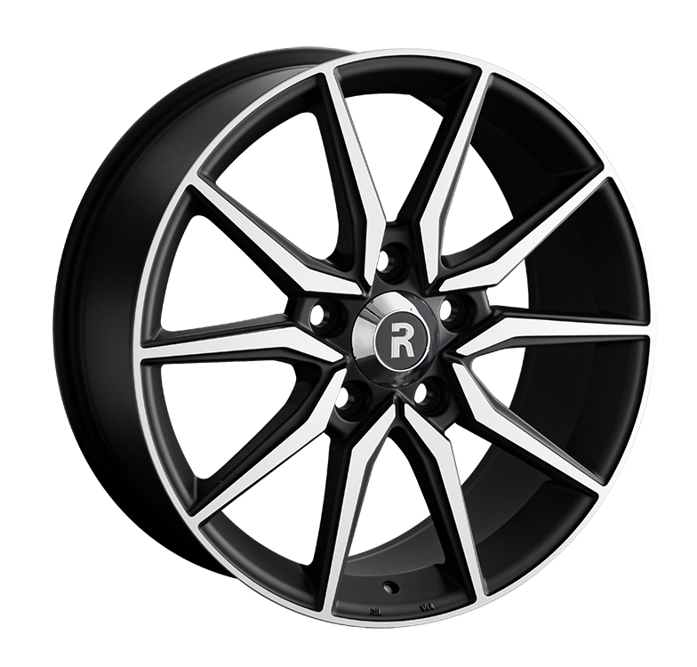 Replay TY420 8.5x21/5x150 D110.1 ET54 Черный матовый полностью полированный