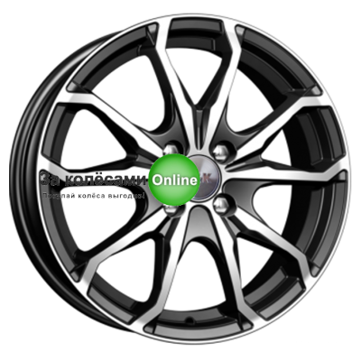 K&K Brent (КС733) 6x16/4x98 ET35 D58,5 Алмаз черный