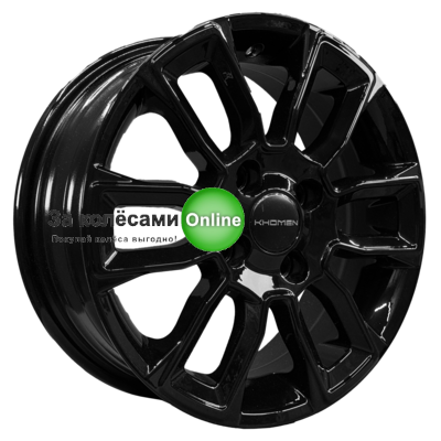 Khomen Wheels KHW1406 (Honda Civic) 5,5x14/4x100 ET45 D56,1 Black