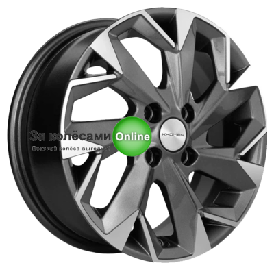 Khomen Wheels KHW1508 (Lada Granta) 6x15/4x98 ET35 D58,6 Gray-FP