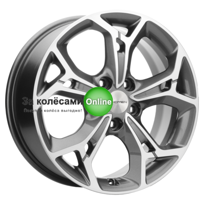 Khomen Wheels KHW1702 (Jolion) 7x17/5x114,3 ET37 D66,5 Gray-FP