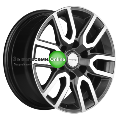 Khomen Wheels KHW1723 (Tank 300) 8x17/6x139,7 ET36 D100,1 Gray-FP