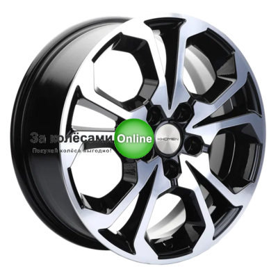 Khomen Wheels KHW1711 (Haval F7/F7x) 6,5x17/5x114,3 ET40 D64,1 Black-FP