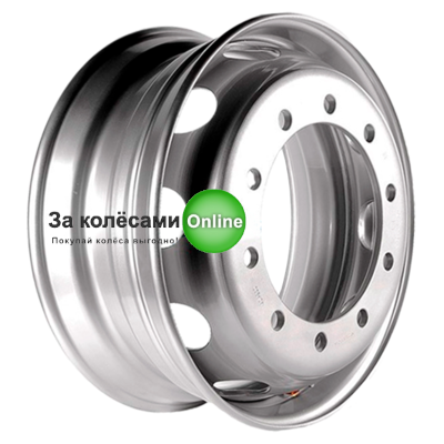 SRW 10/335/281/169 8,25x22,5/10x335 ET169 D281 Silver (G228204) (15,5 мм) Китай, Европеец 3 750 кг с вент. (усил.)