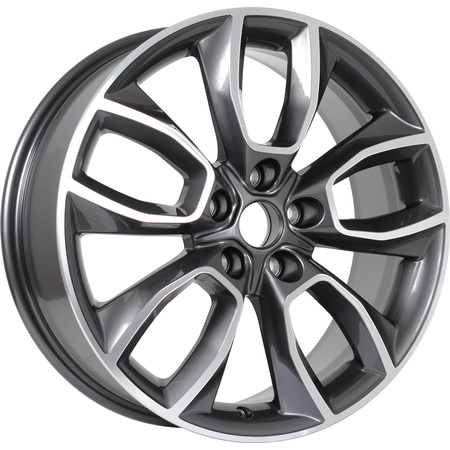 СКАД Premium Series КР001 (18_Qashqai) 7x18/5x114.3 D66.1 ET40 Светло-серый зеркальный