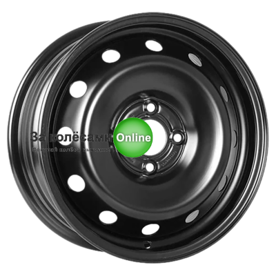 Kronprinz/Accuride Веста 6x15/4x100 ET50 D60,1 Black (RZA30452AV) (3,5 мм) 450 кг